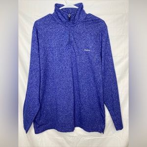 Chaps Sport 1/4 zip pullover Men’s Purple Large